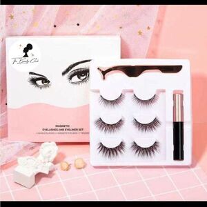 3 PAIRS REUSABLE Magnetic EYELASHES